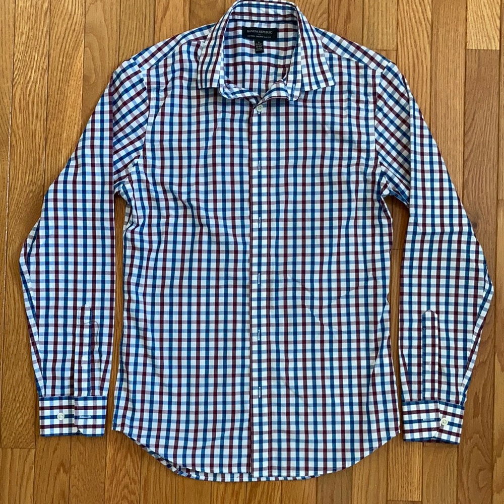 Banana Republic, non iron tailored slim fit